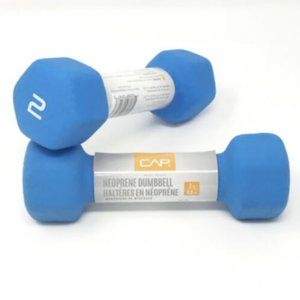 CAP Neoprene Hex 2lb Dumbbells Pair (4lbs) *NWT
